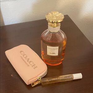 Coach Dreams Sunset Fragrance Set in Pink and Gold